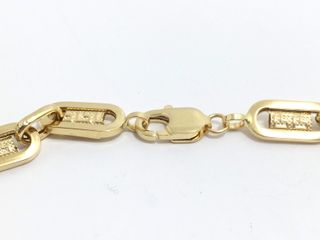 E574579-30 Cadena Oro 18K Con Circonita 32Cm