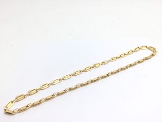 E574579-30 Cadena Oro 18K Con Circonita 32Cm