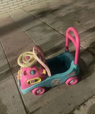 Correpasillos infantil rosa y azul