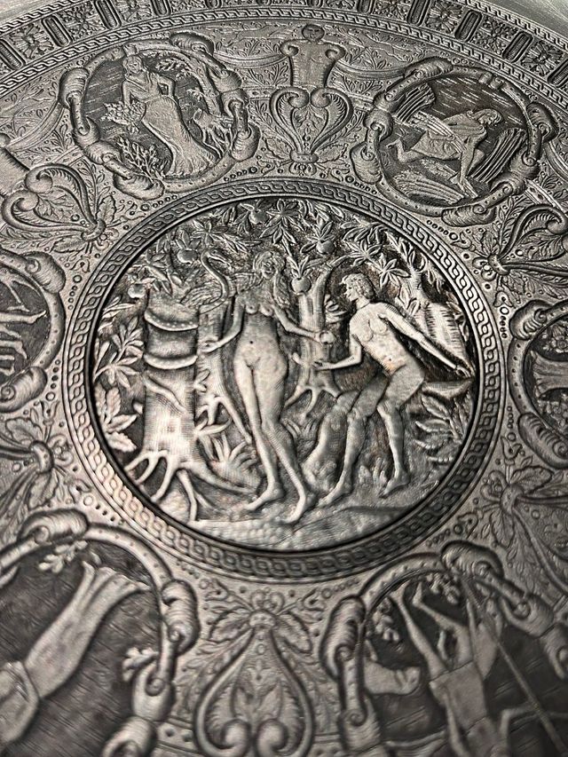 Piatto decorativo Berendsohn Adamo Eva