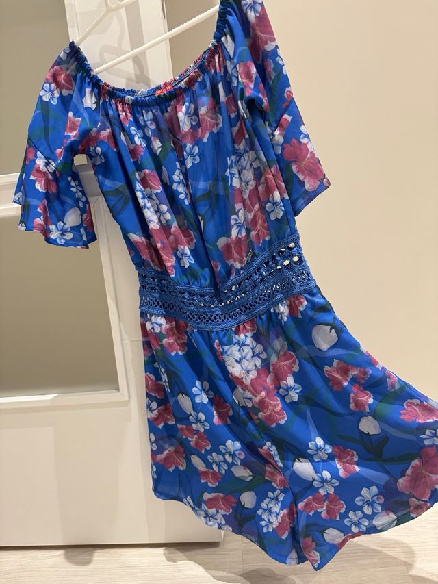 Vestido-pantalón corto Guess floral