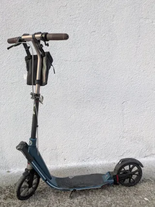 Patinete Oxelo plegable azul oscuro