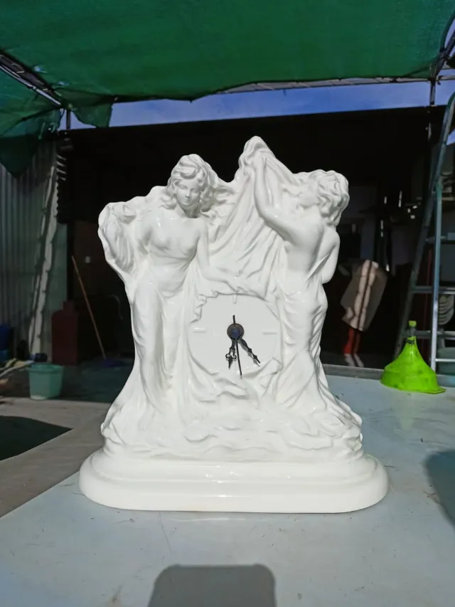 Figura Cartuja Reloj Funciona