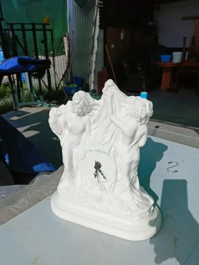 Figura Cartuja Reloj Funciona