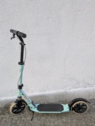 Patinete Oxelo Azul Turquesa Plegable