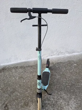 Patinete Oxelo Azul Turquesa Plegable