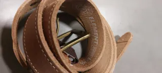 Cinturón Element Cuero Marrón 114cm