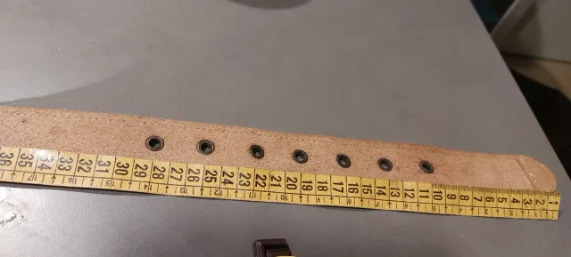 Cinturón Element Cuero Marrón 114cm