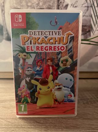 Detective Pikachu El Regreso Switch