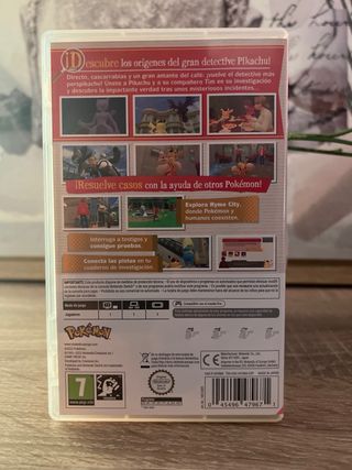 Detective Pikachu El Regreso Switch