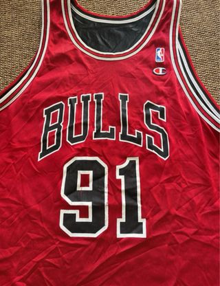 Camiseta Baloncesto Bulls 91 Champion