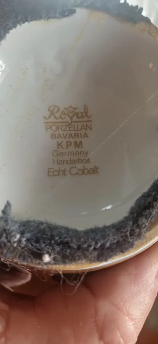 Jarrón de porcelana