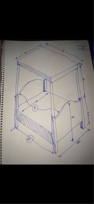 Espléndida cama de caoba con dosel