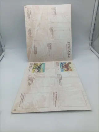 Álbum Cromos Dinosaurios Bolicão