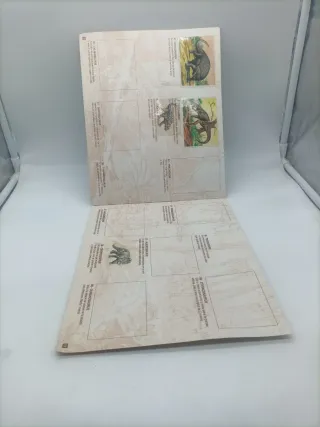 Álbum Cromos Dinosaurios Bolicão