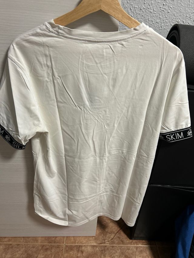 Camiseta Silk Skim Blanca
