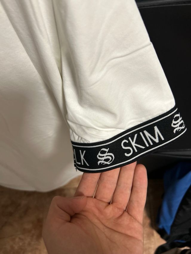 Camiseta Silk Skim Blanca