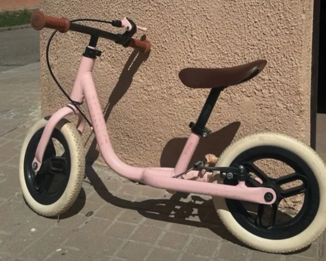 Bici de equilibrio rosa Decathlon