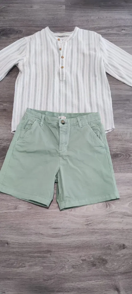Conjunto Gocco niño camisa y bermuda