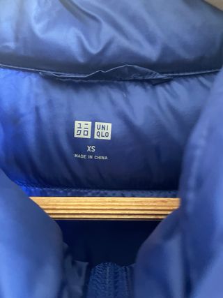 Plumífero Uniqlo Ultralight Azul