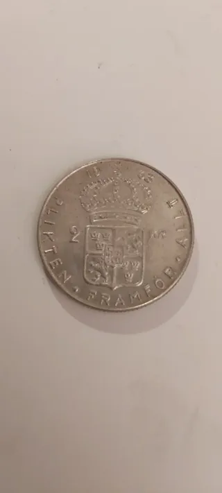 2 Coronas Suecas 1963