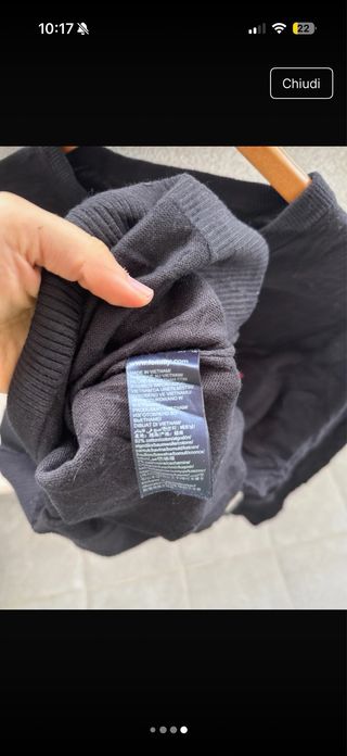 Maglione Tommy Hilfiger Uomo Nero