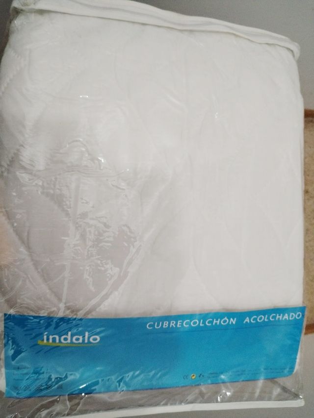 Cubrecolchón Acolchado Reversible Zafir