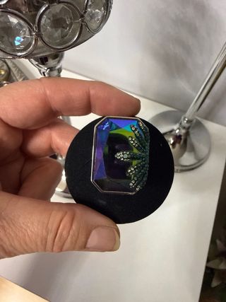 Anillo Swarovski colores precioso y lujoso modelo!