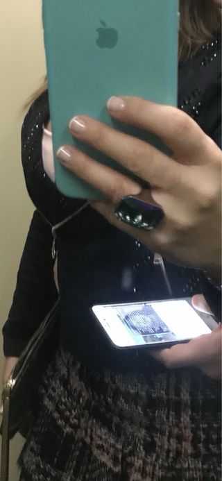 Anillo Swarovski colores precioso y lujoso modelo!