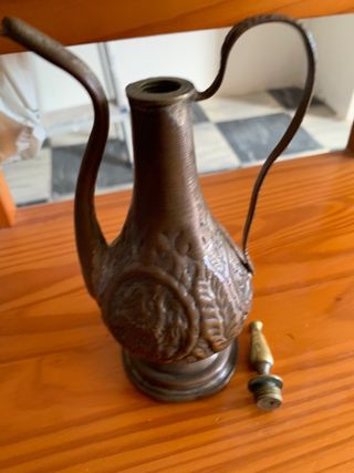 Tetera oriental/islámica de cobre