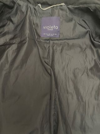 Chaquetón de plumas Violeta