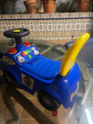 Correpasillos Patrulla Canina Azul y Amarillo