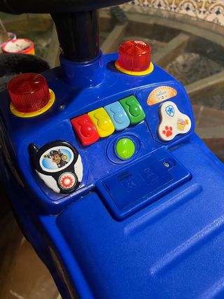 Correpasillos Patrulla Canina Azul y Amarillo