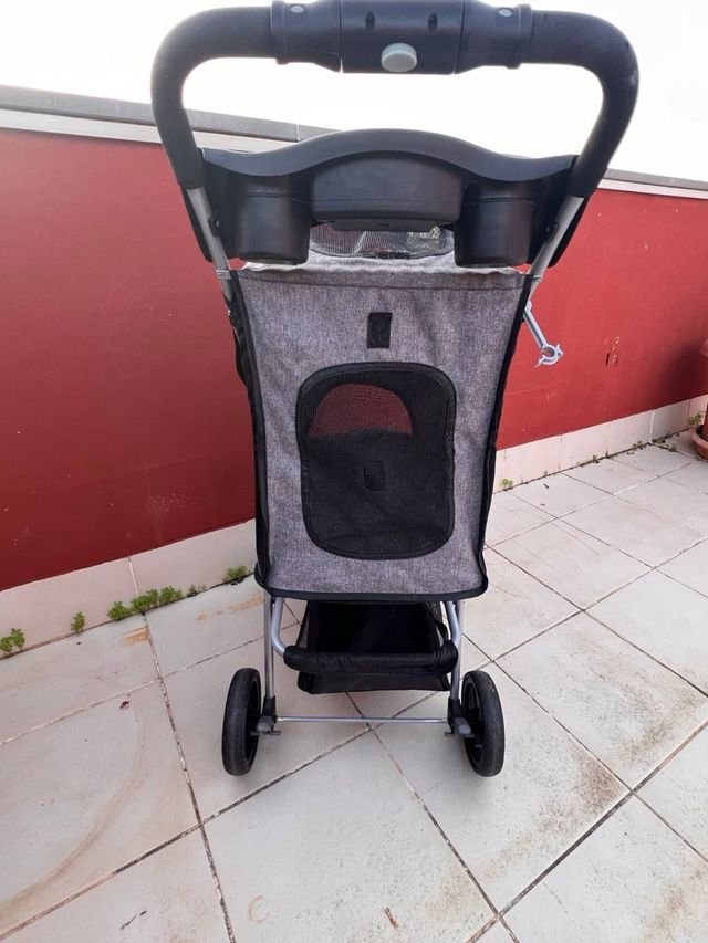 Cochecito para Perros/Gatos Gris