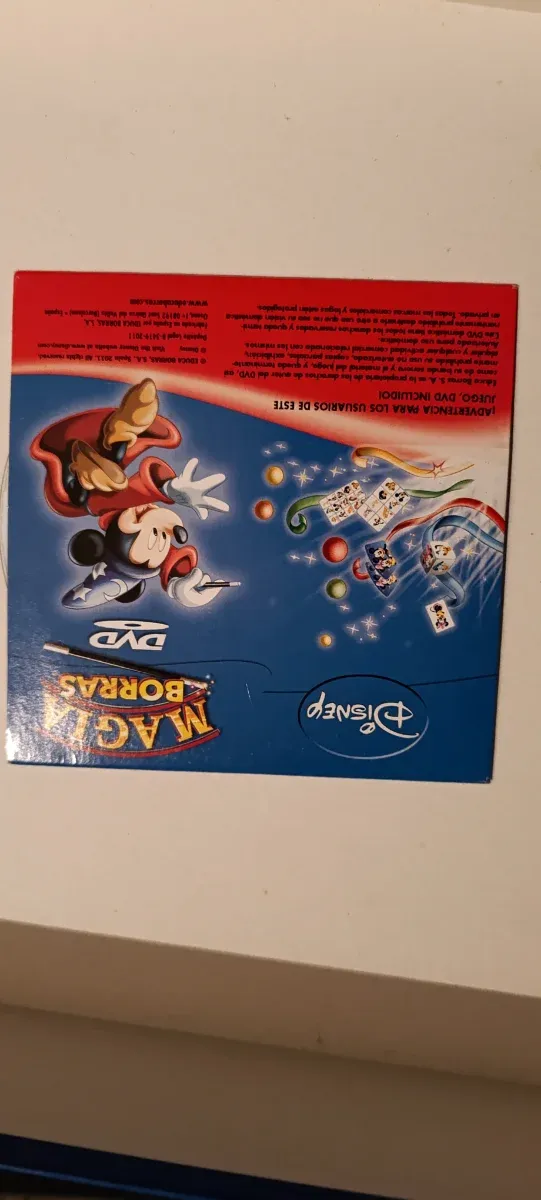 Juego Magia Borrás Disney DVD