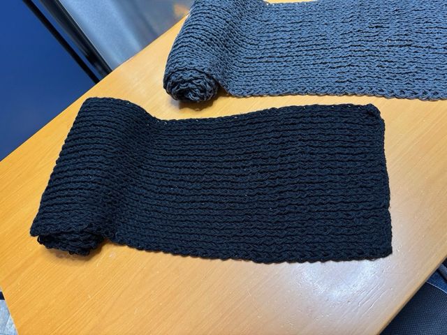 Sciarpe artigianali in pura lana fatte a mano