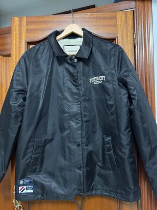 Cazadora Superdry negra mujer