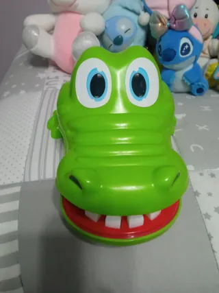 Cocodrilo Sacamuelas Juguete Verde