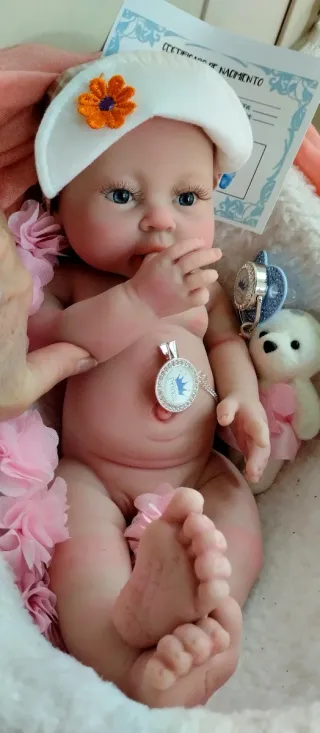 Bebé Reborn Silicona Niño