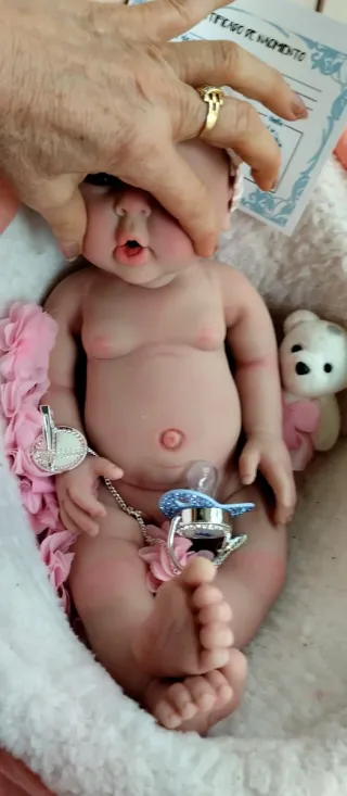 Bebé Reborn Silicona Niño