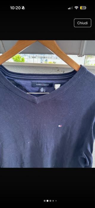 Maglione Uomo Tommy Hilfiger Blu