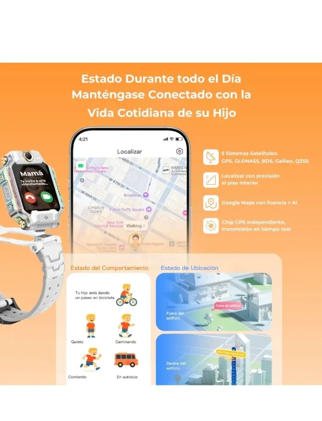 Reloj Inteligente imoo X10 GPS Niños