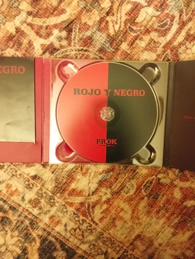 CD Rojo y Negro Prok