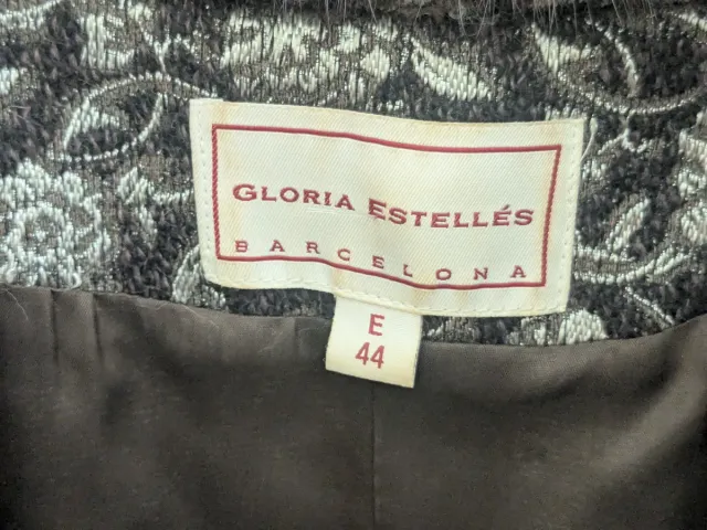 Chaqueta de vestir con cuello de pelo