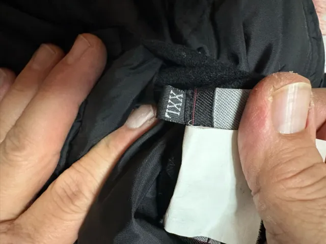 Giubbotto uomo double face senape nero