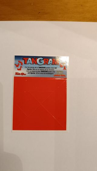 Cromos Tangram Tosta Rica Chicken Little