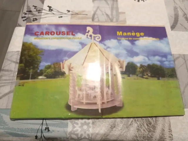 Puzzle Carrusel Madera