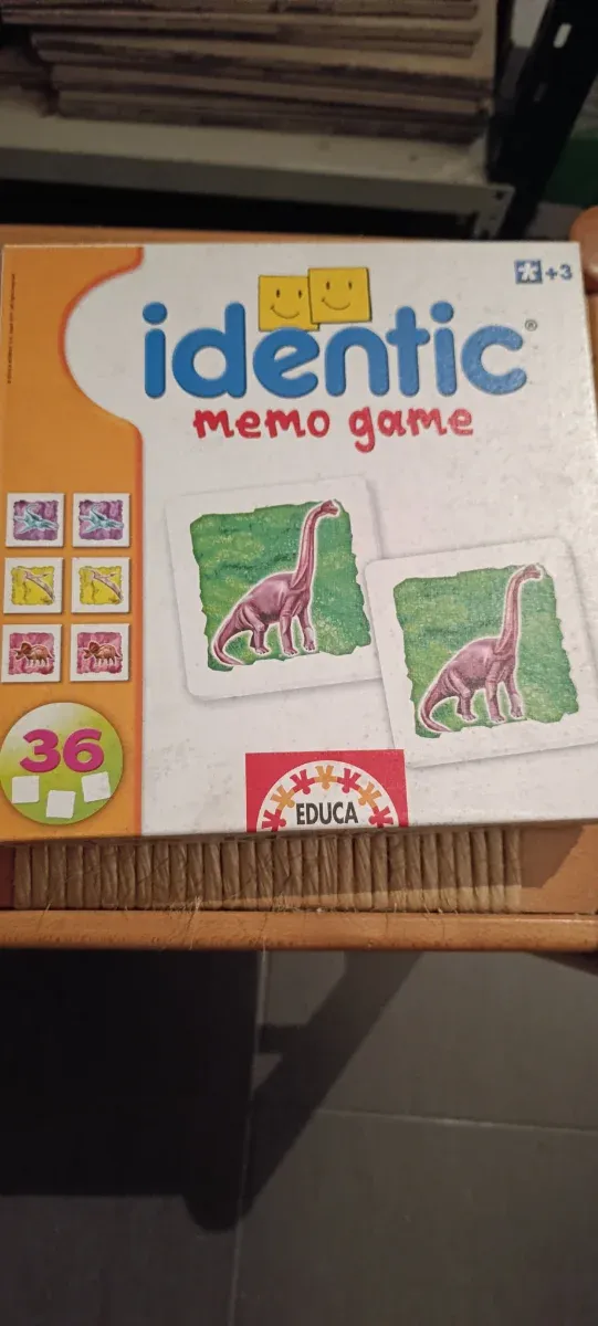 Juego de memoria Identic Educa