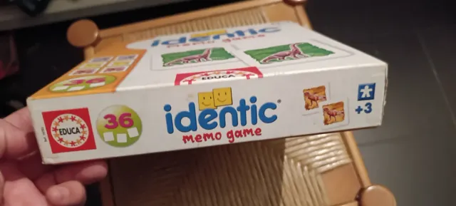 Juego de memoria Identic Educa