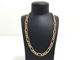 E574579-31 Cadena Oro 18K Con Circonita 25Cm